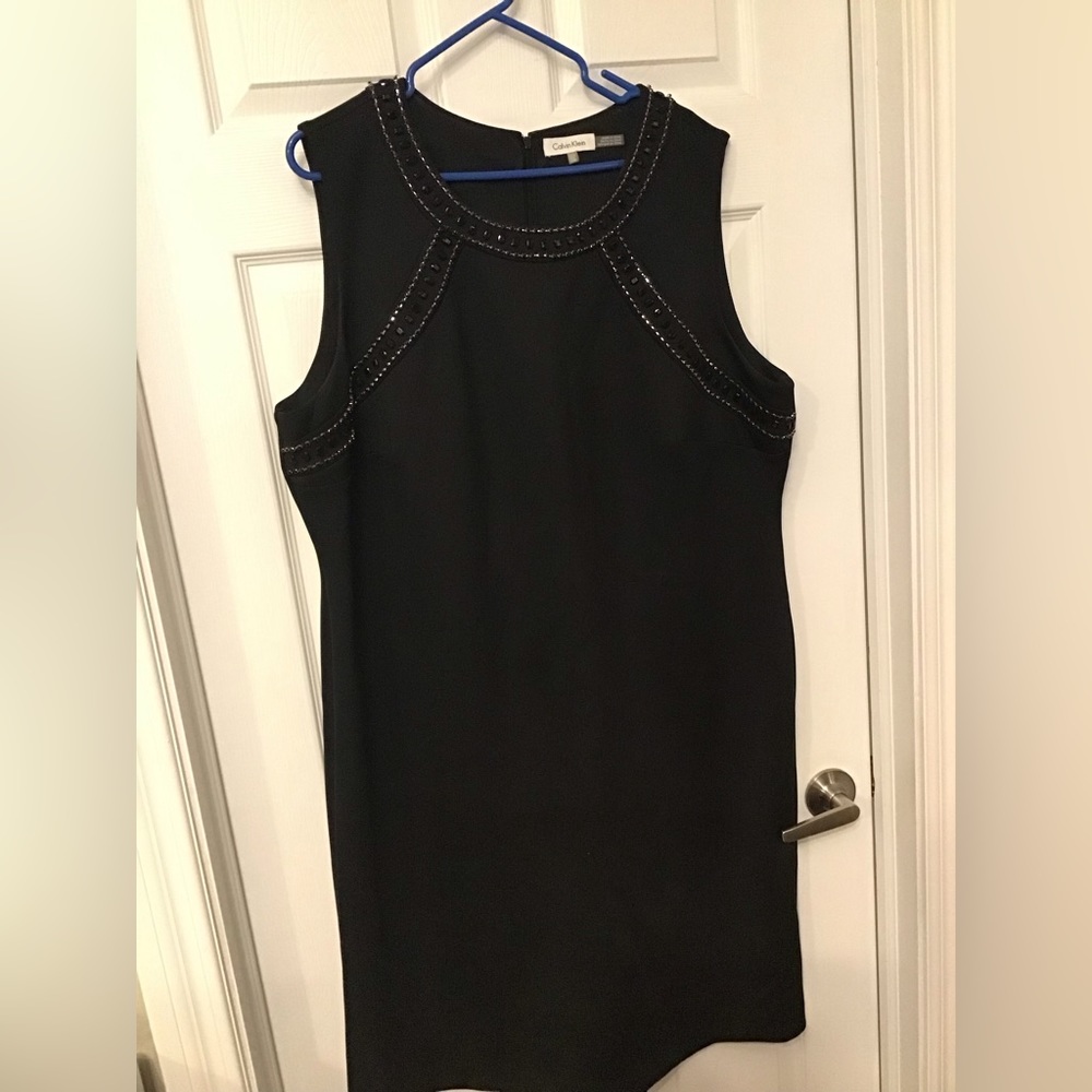 Plus Size Calvin Klein Sleeveless Dress